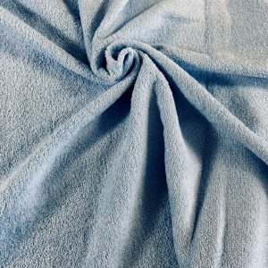 Tissu éponge bouclette, ciel, 100% coton, Tissu Domotex, 50cm