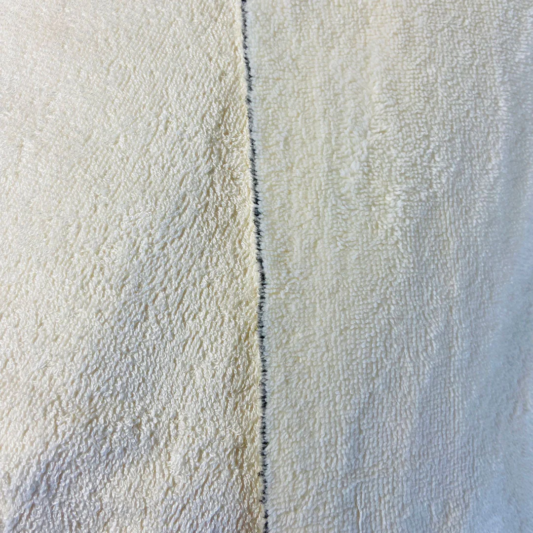 Tissu micro éponge de bambou, Écru, Tissu Domotex, 50cm – Image 3