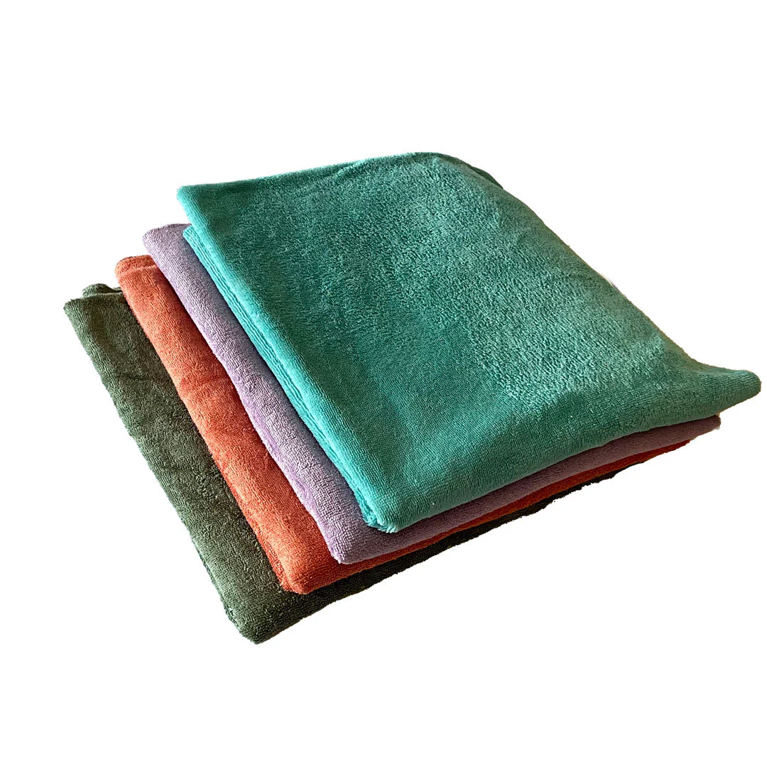 Tissu micro éponge de bambou, Marsala, Tissu Domotex, 50cm – Image 3