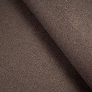 Tissu jersey coton molletonné gris chiné, 50cm