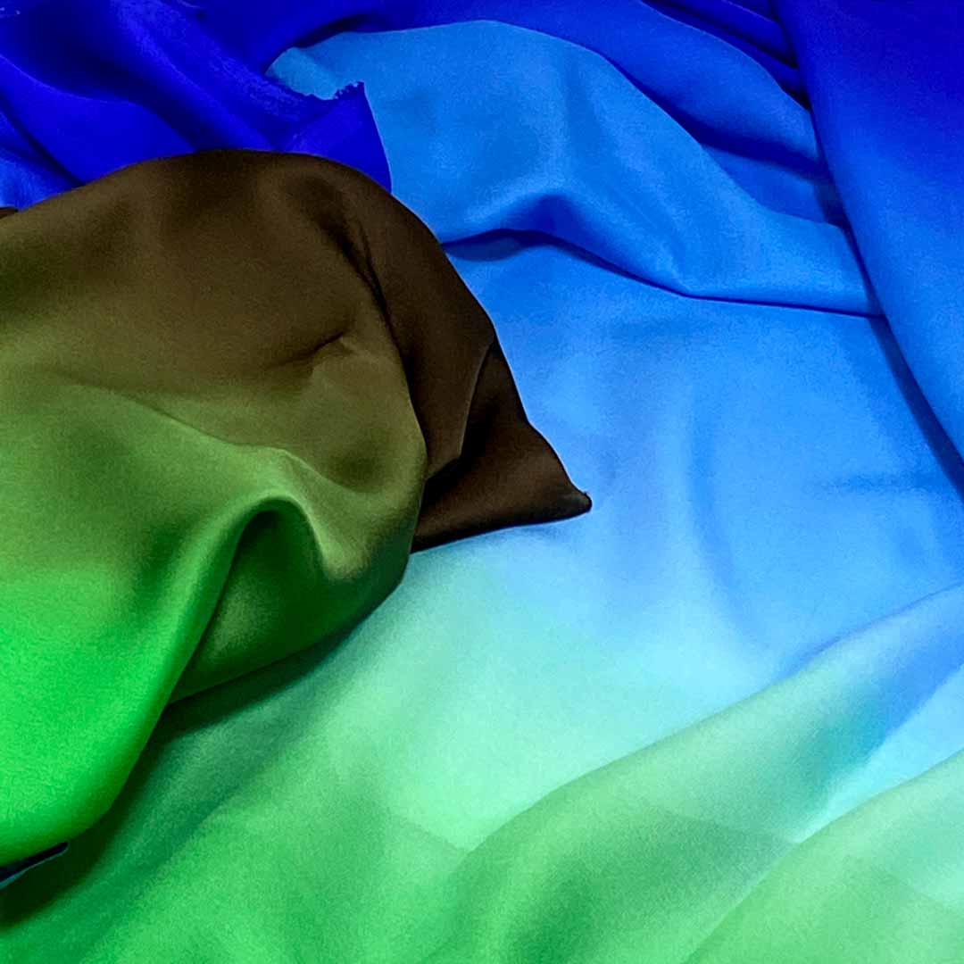 Tissu satin de soie, made in France, 50cm – Image 4