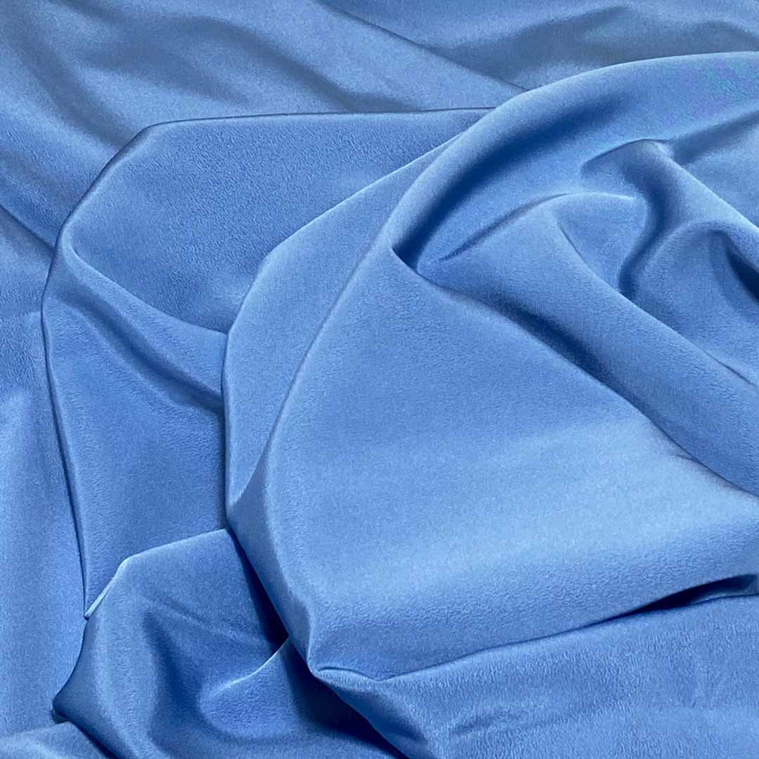 Tissu soie crêpe de chine, made in France, 50cm – Image 2