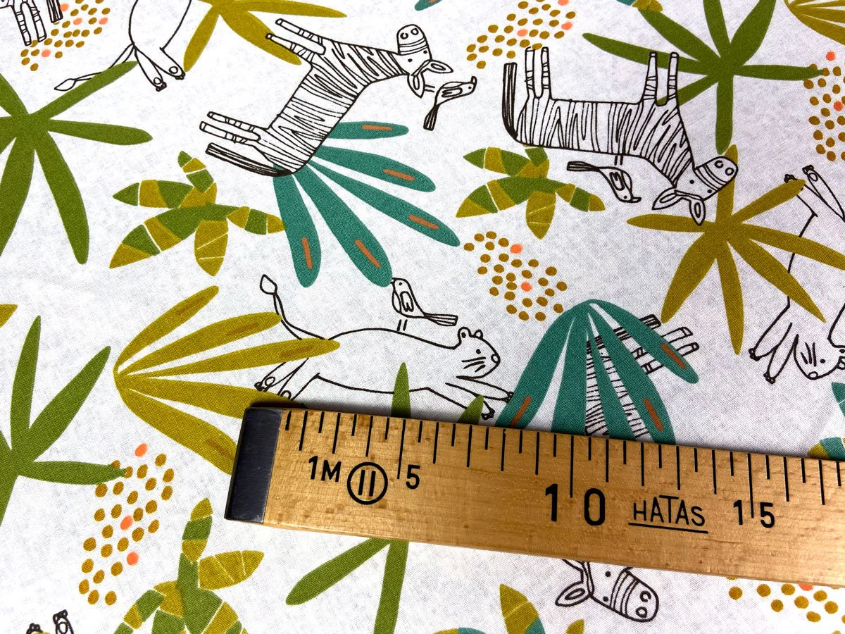 Tissu coton imprimé pour enfants, tissu décoration chambre d'enfants, 50cm – Image 6