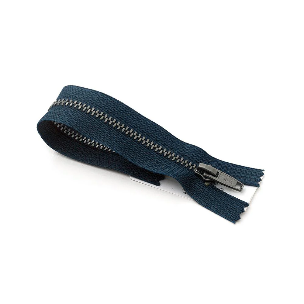 Fermeture Eclair séparable bleu marine maille 4mm, Z27 – Image 2
