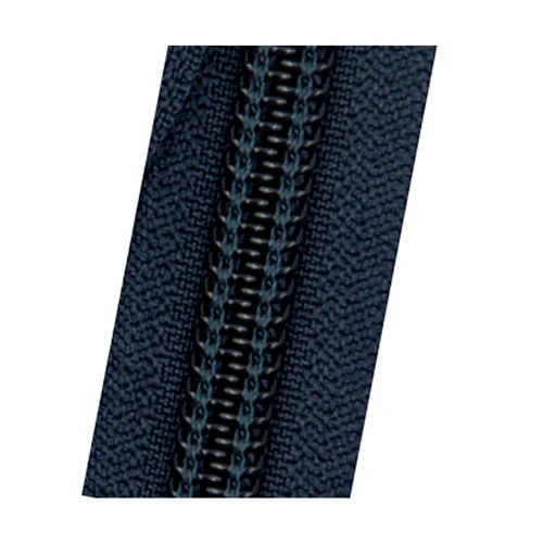 Zip Fermeture éclair au mètre YKK, marine, maille nylon/spirale 6mm +2 curseurs – Image 3