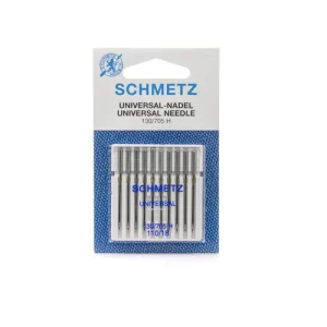 Lot de 10 Aiguilles machine à coudre NM 110, 130/705H Schmetz