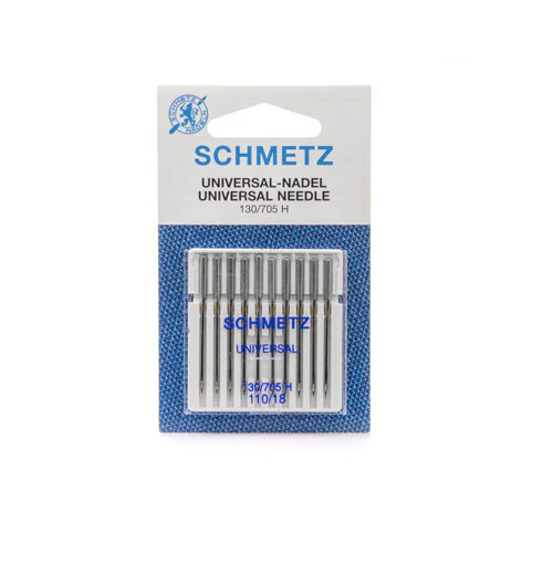 Lot de 10 Aiguilles machine à coudre NM 110, 130/705H Schmetz – Image 2