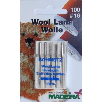 Aiguilles à broder laine Schmetz Madeira 100 – Image 2
