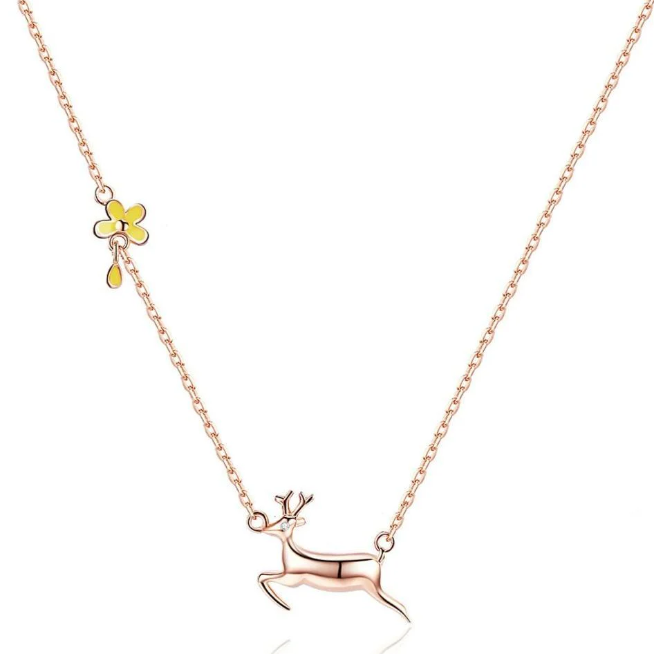Collier fleur bambi – Image 2