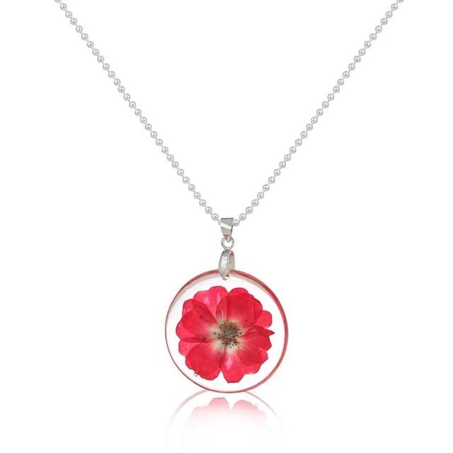 Collier fleur bijou