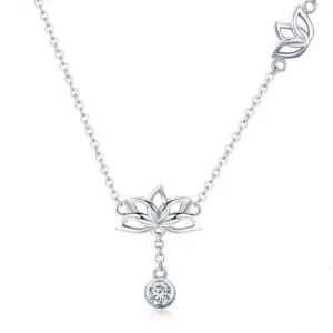 Collier fleur de lotus