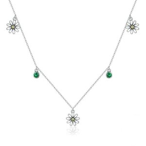 Collier petites fleurs