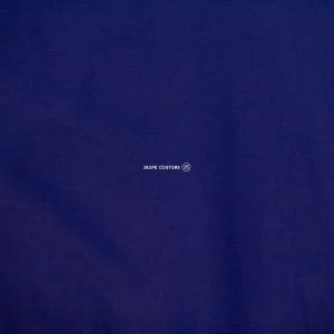 Tissu coton uni bleu royal, Free Spirit, Designer Essentials, 10cm