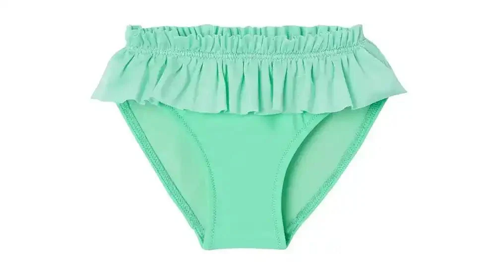 Culotte de bain bébé fille, anti UV, vert menthe| BORA BORA
