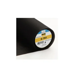 Vlieseline Entoilage thermocollant tissé G785 noir