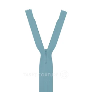 Fermeture éclair invisible bleu ciel, Z41/508