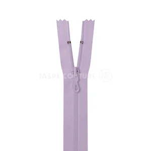 Fermeture éclair non séparable lilas, Z51/876