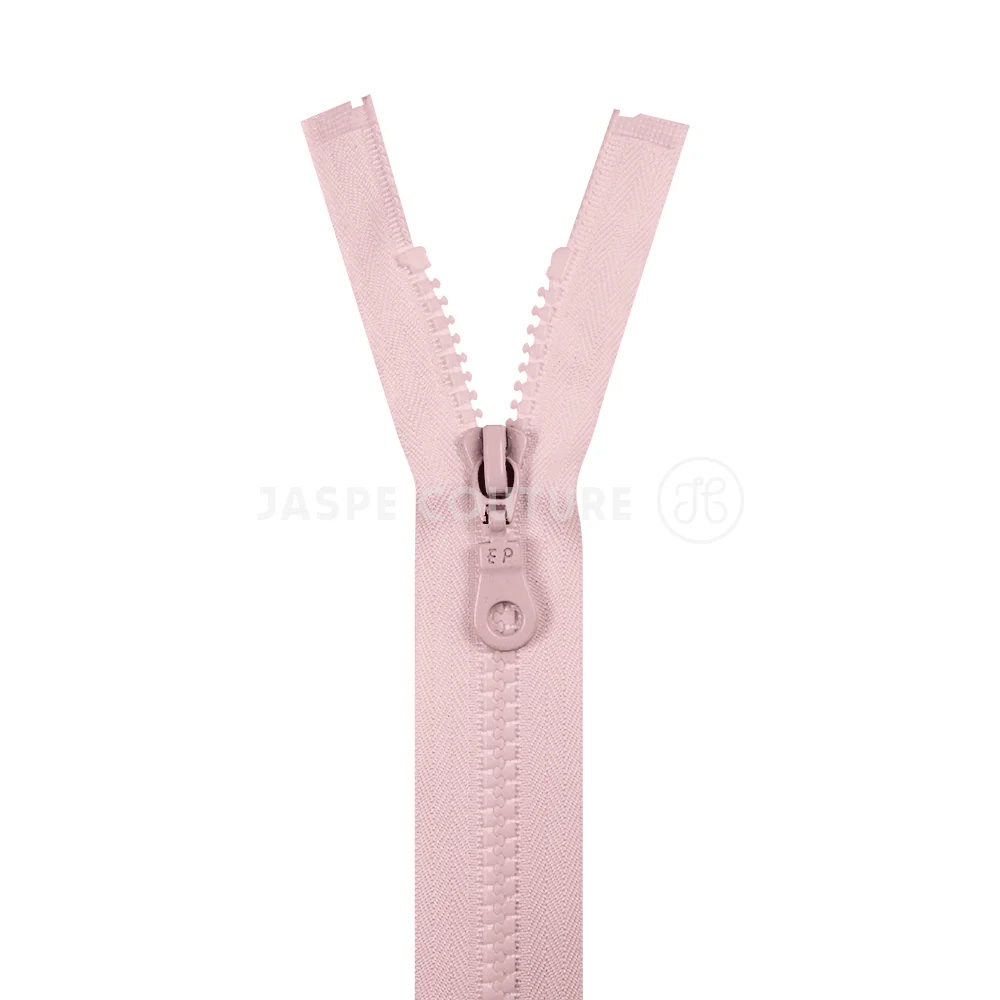 Fermeture éclair séparable moulée rose Col 803 – Image 2