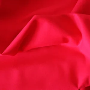 Tissu flanelle de coton rouge cerise