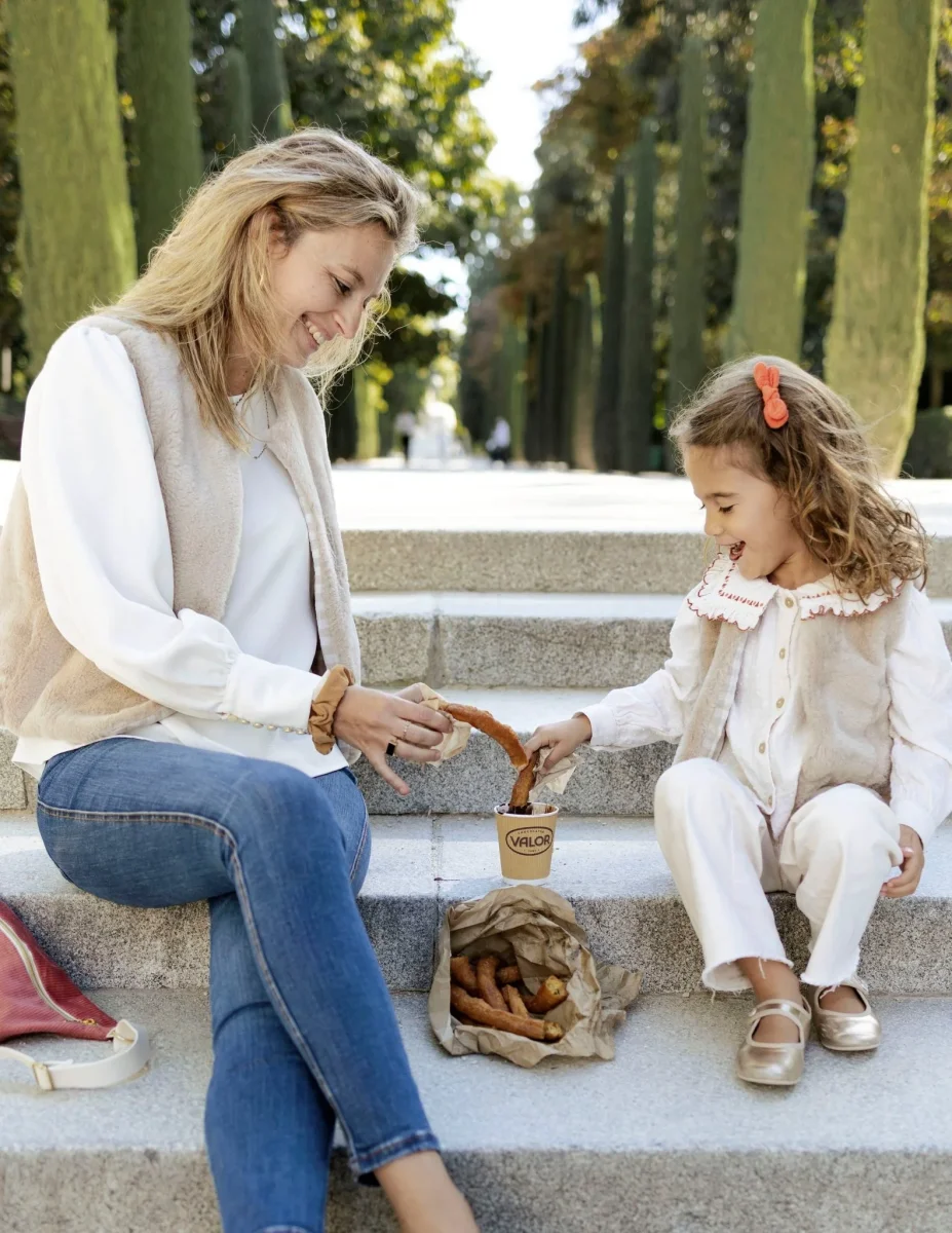 Gilet de berger vêtement femme réversible Prado en fausse fourrure – Image 4