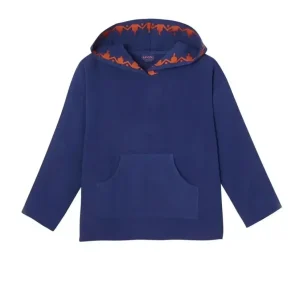 Leo caftan garçon, bleu roi