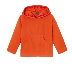 Leo caftan garçon, rouge