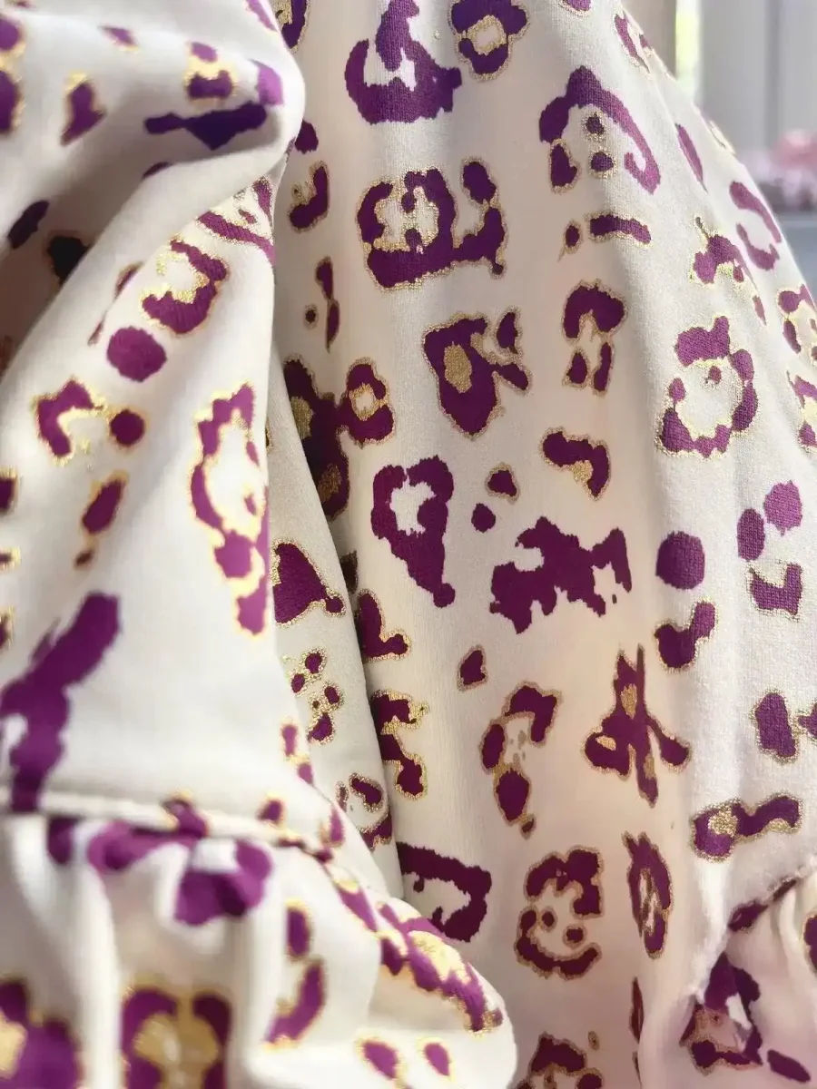 Maillot de bain manches longues bébé fille, léopard | SAVANNA – Image 6