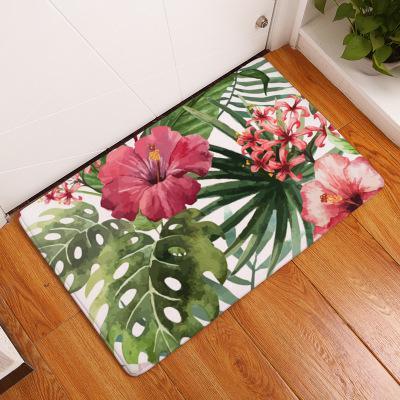 Petit tapis fleuri tropical – Image 2