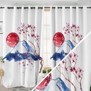 Rideau japonais fleur de cerisier