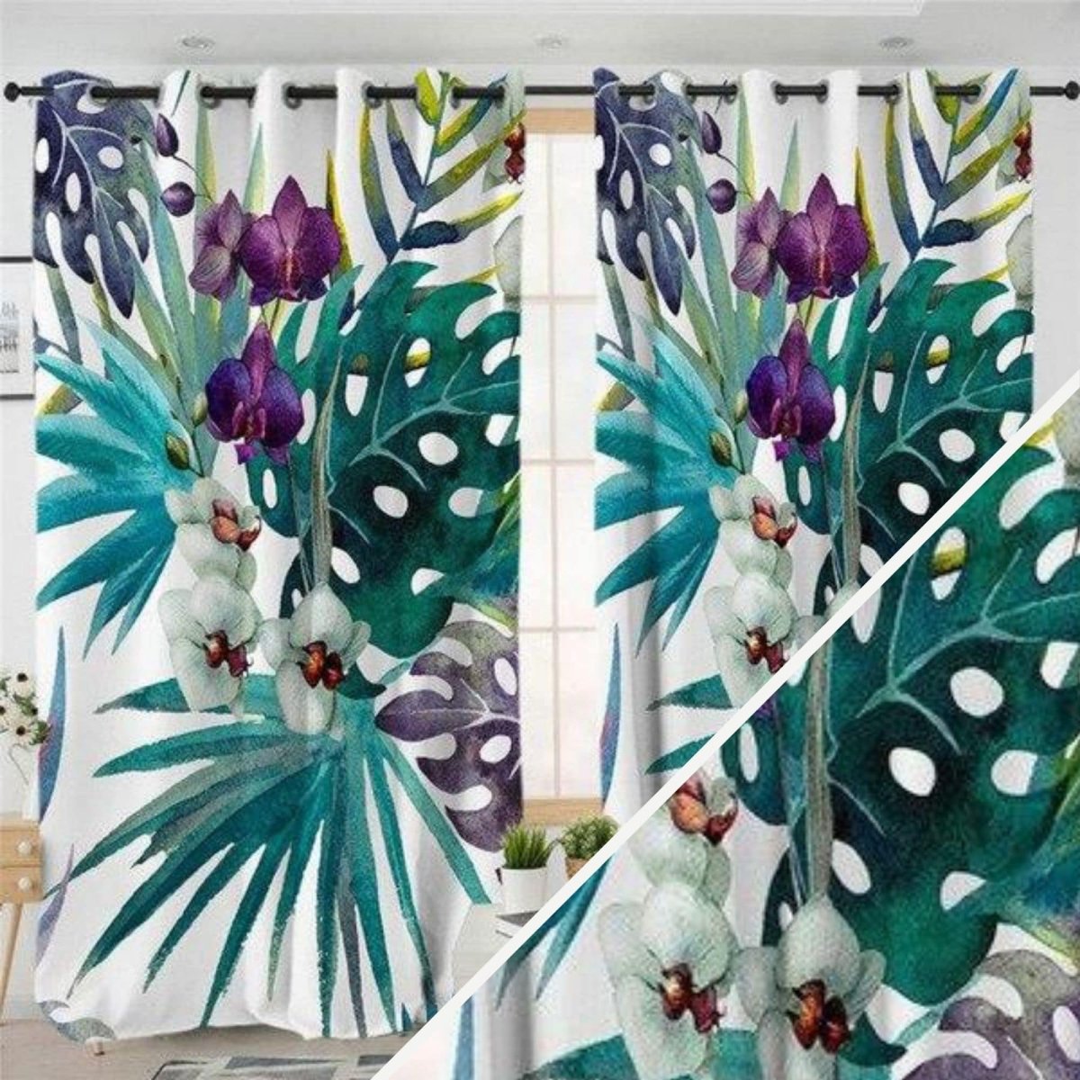 Rideaux fleurs de déco – Image 2