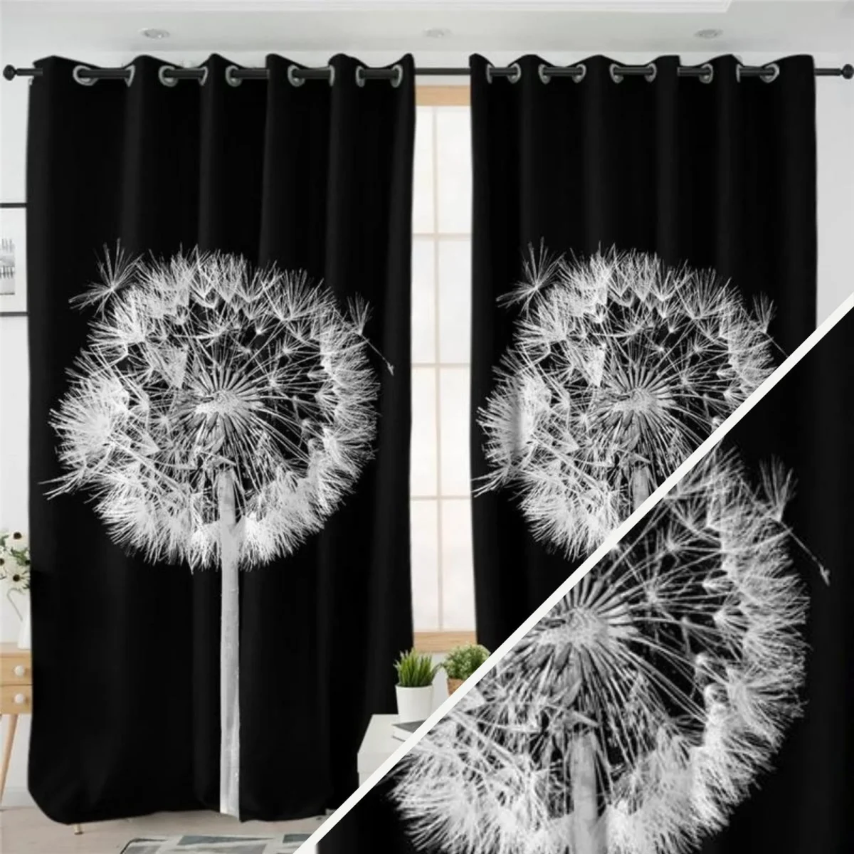 Rideaux pissenlit – Image 2