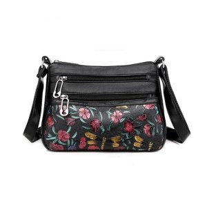 Sac bandoulière à fleurs