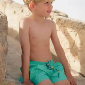 Short de bain garçon, aqua | CAPRI