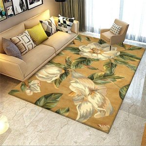 Tapis chinois fleurs