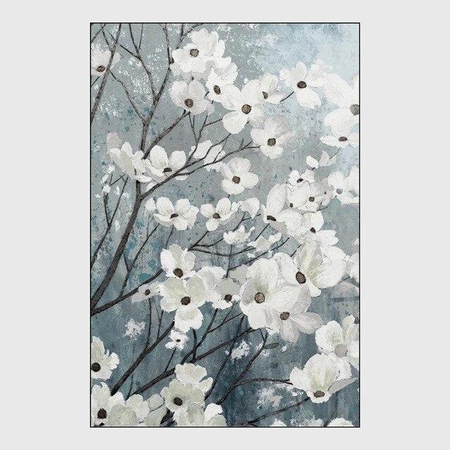 Tapis de fleurs blanches – Image 3