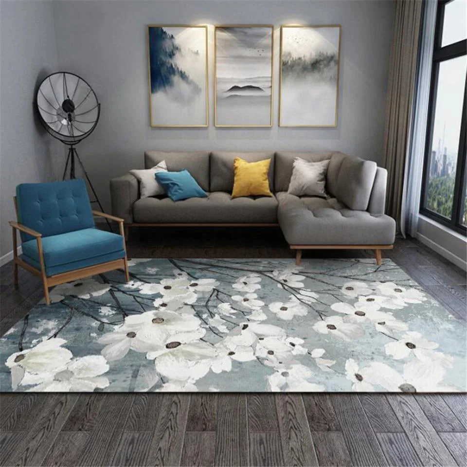 Tapis de fleurs blanches – Image 4