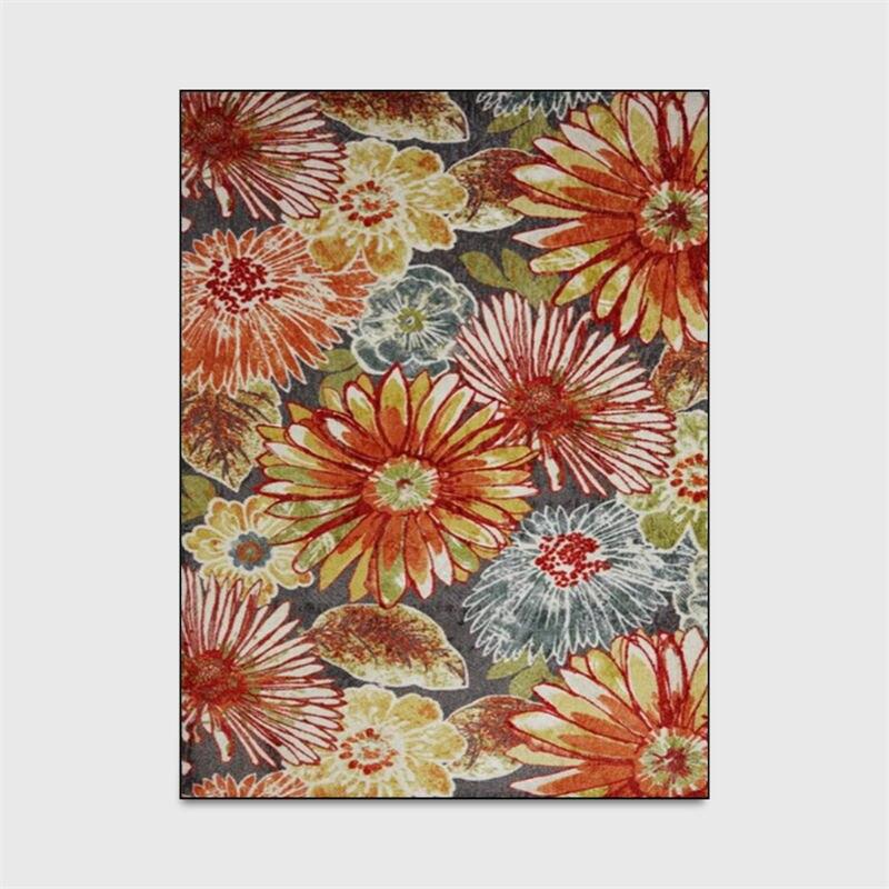 Tapis fleuri antidérapant – Image 3