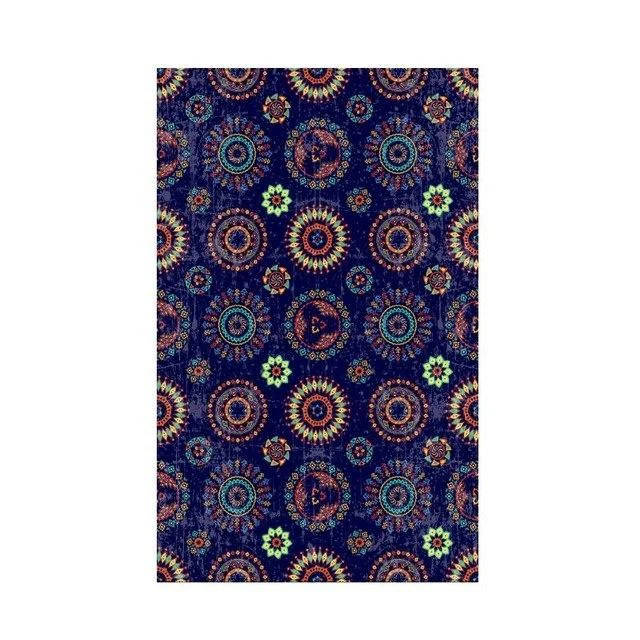 Tapis fleuri psychédélique – Image 3