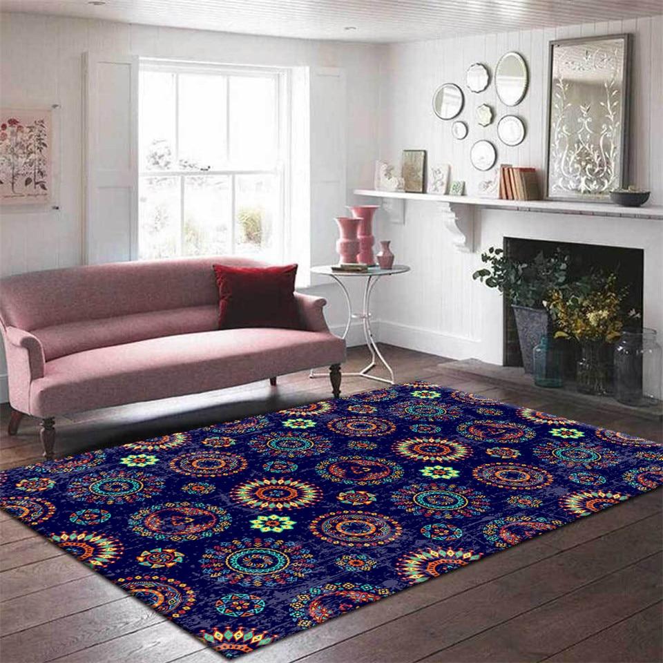 Tapis fleuri psychédélique – Image 2