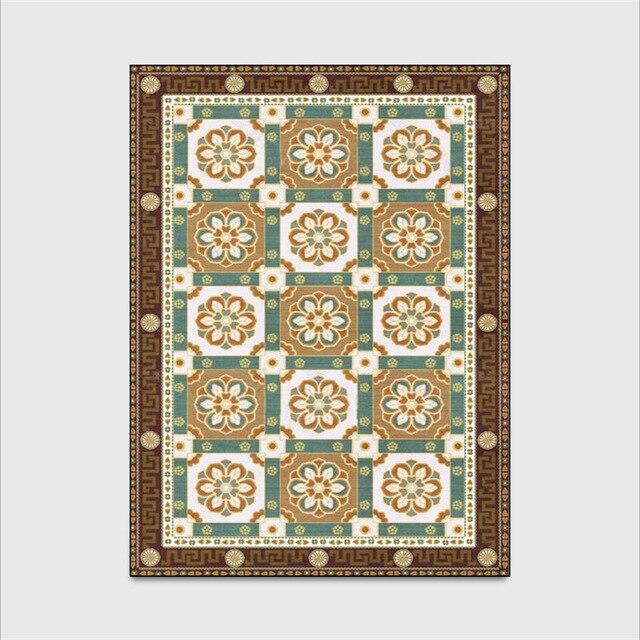 Tapis floral géométrique – Image 3