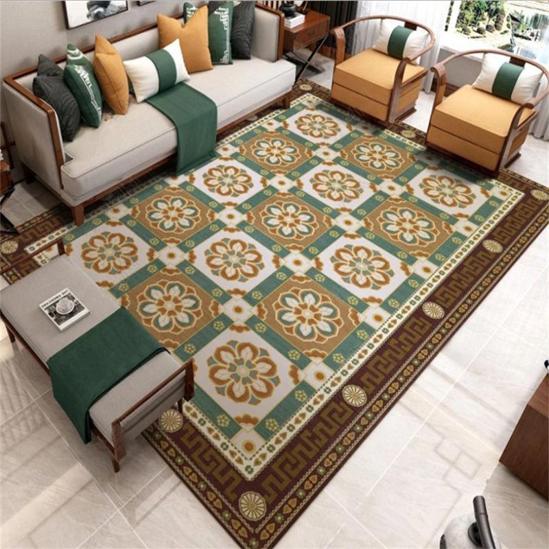 Tapis floral géométrique – Image 2