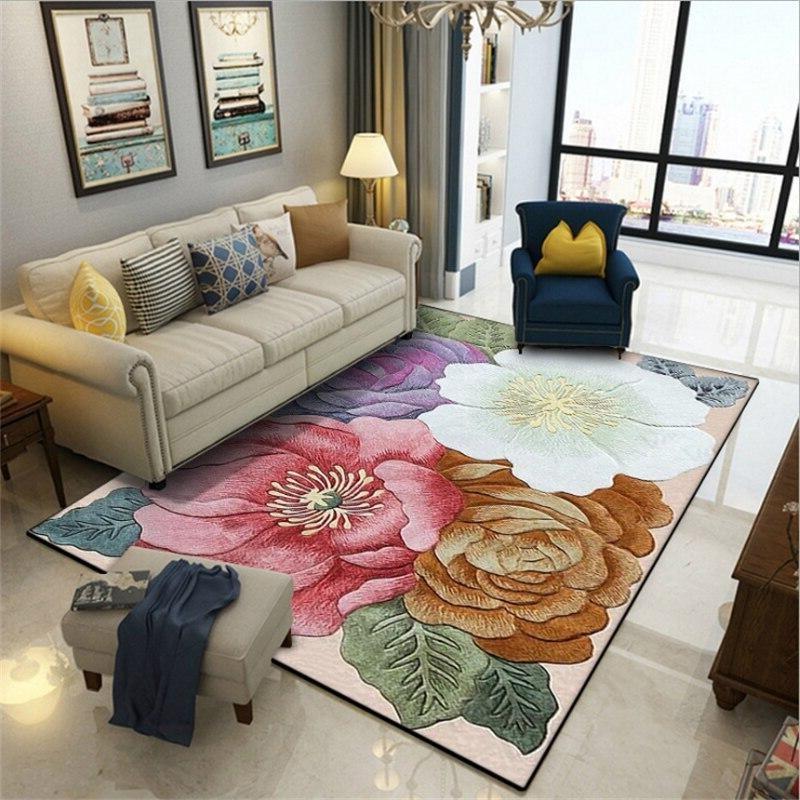 Tapis imprimé fleurs – Image 2