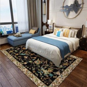 Tapis d'orient fleurs