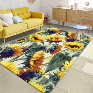 Tapis tournesol