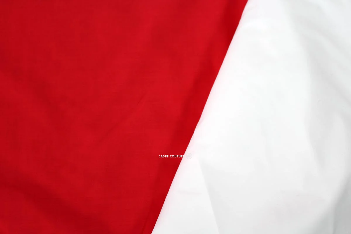 Tissu voile de coton, blanc cassé, 50cm – Image 3