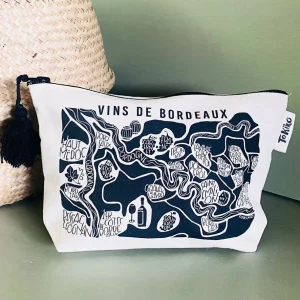 TROUSSE DE TOILETTE "Les vins de Bordeaux"