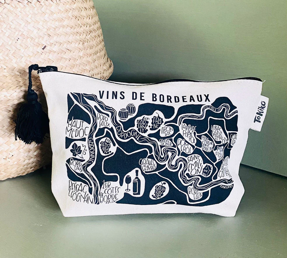 TROUSSE DE TOILETTE "Les vins de Bordeaux" – Image 2